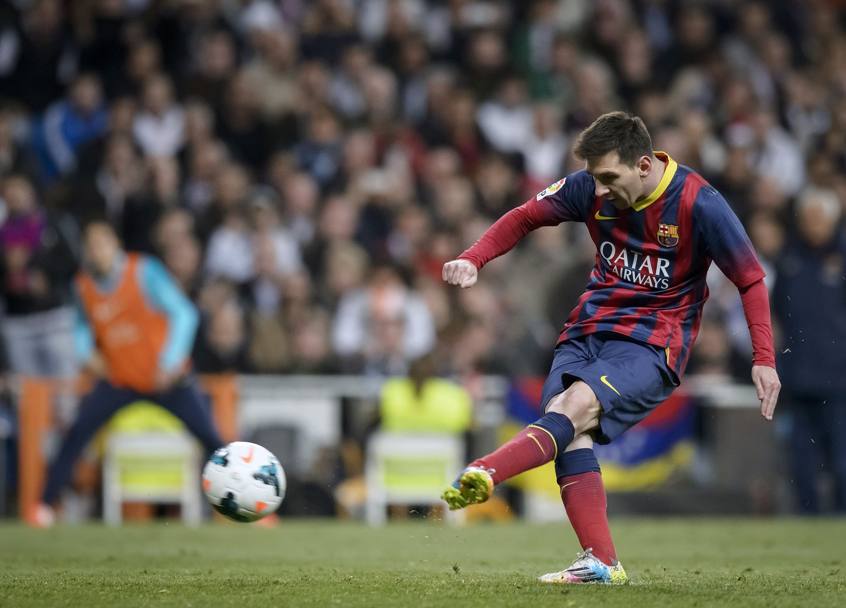 Messi trasforma dal dischetto: 3-3. Afp